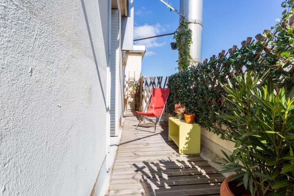 Gaspar - 2 Pieces Au Dernier Etage Avec Balcon Boulogne-Billancourt Buitenkant foto